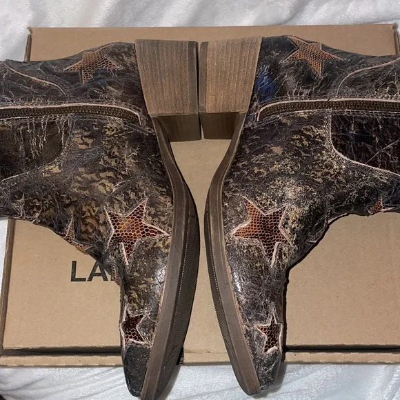 NWT SHERIDAN MIA STARR Crinkle Finish Bootie - Picture 8 of 11